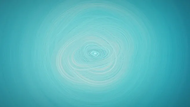 Blue light swirl on a dark background
