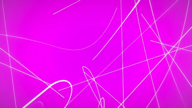 Magenta laser lines in dark space