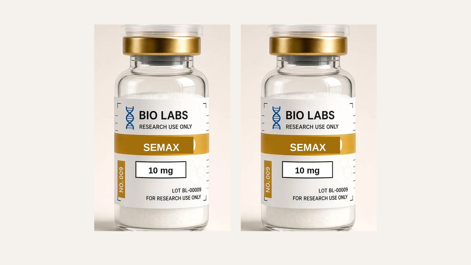 Semax 10 mg, 2 vials