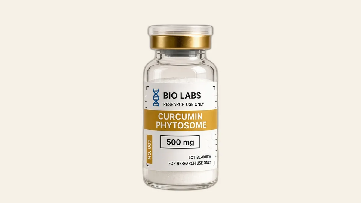 Catalog product pack image for Curcumin Phytosome Is a Complex, Not a Peptide CAS — research use only