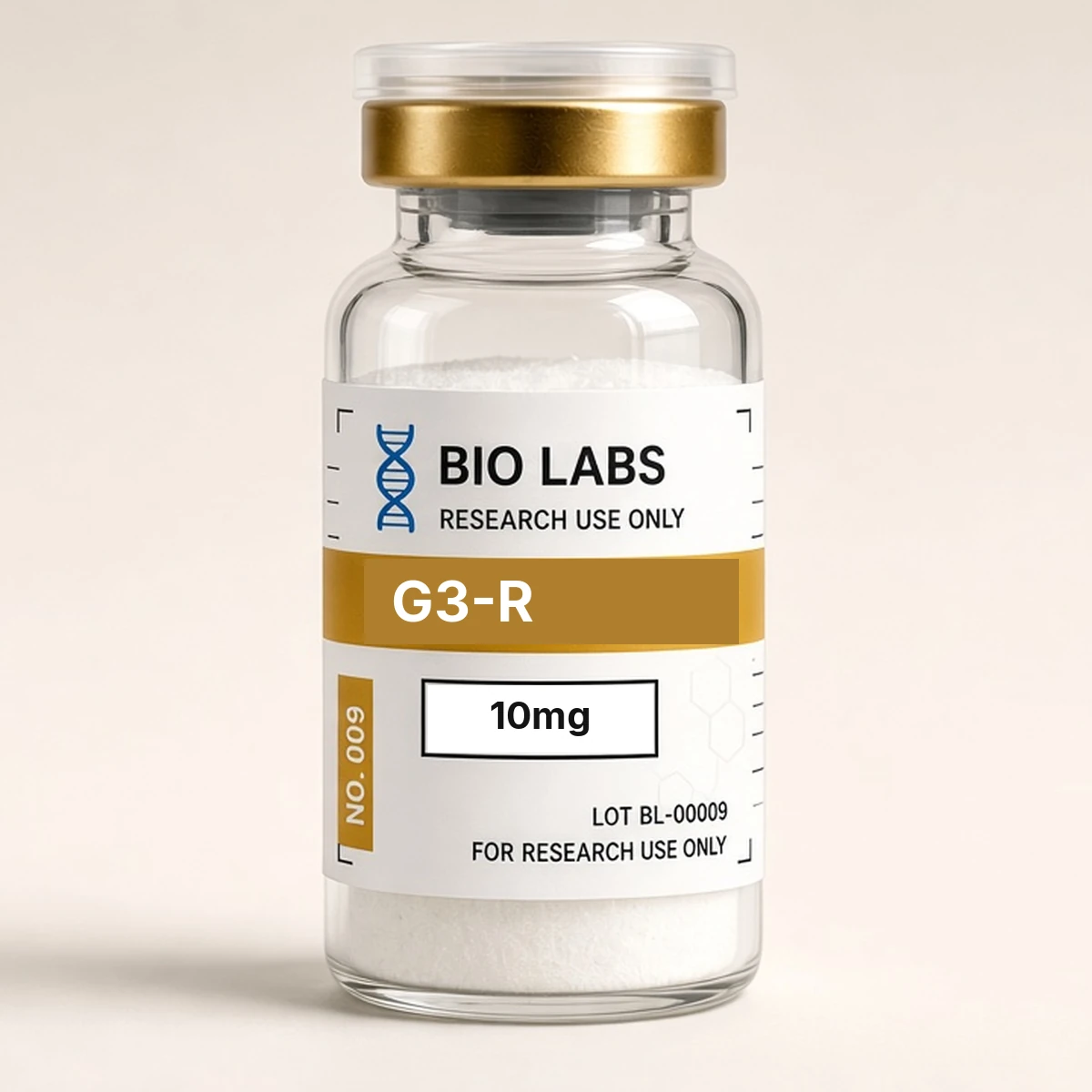 G3-R 10 mg research vial