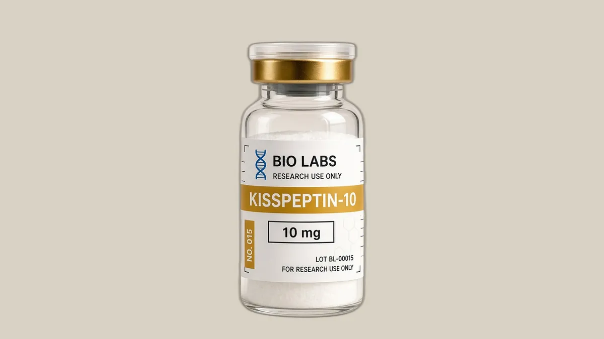Catalog product pack image for Kisspeptin-10 Is the C-Terminal KISS1 Decapeptide Amide — research use only