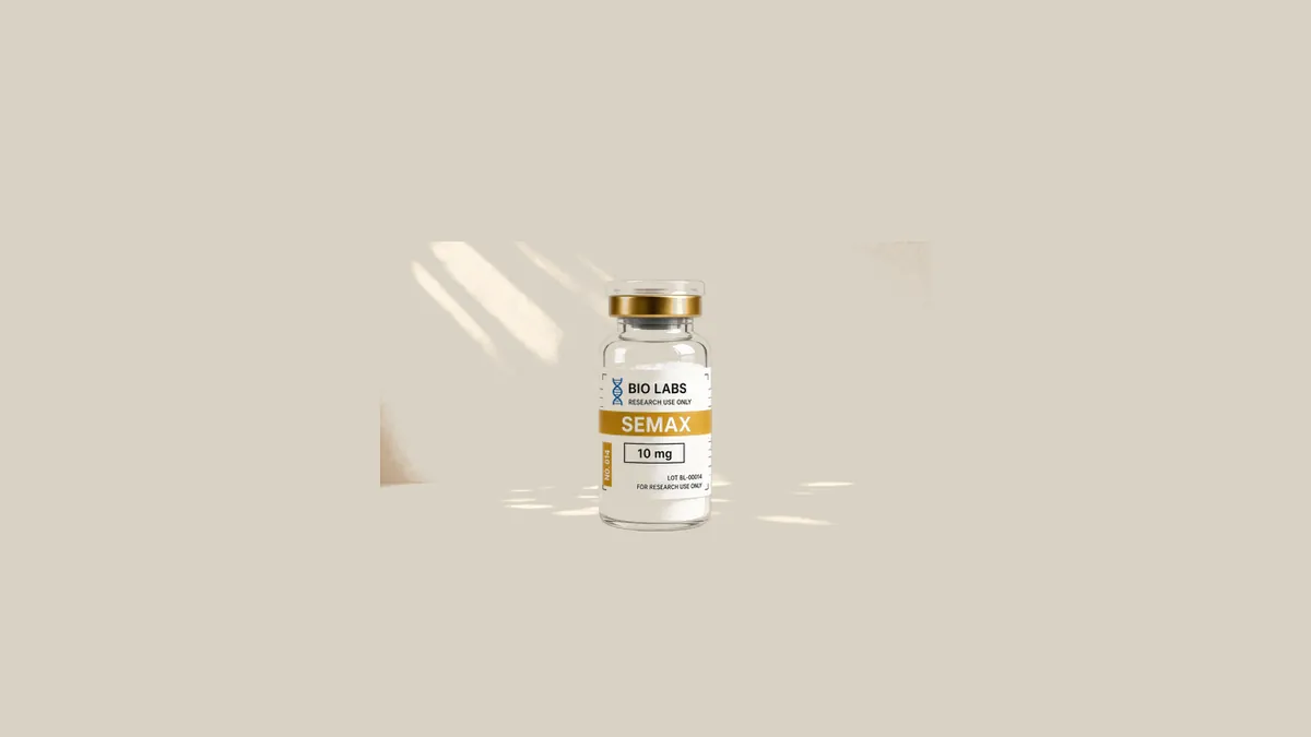 Catalog product pack image for Semax Is ACTH(4–7)-PGP, Sequence MEHFPGP — research use only