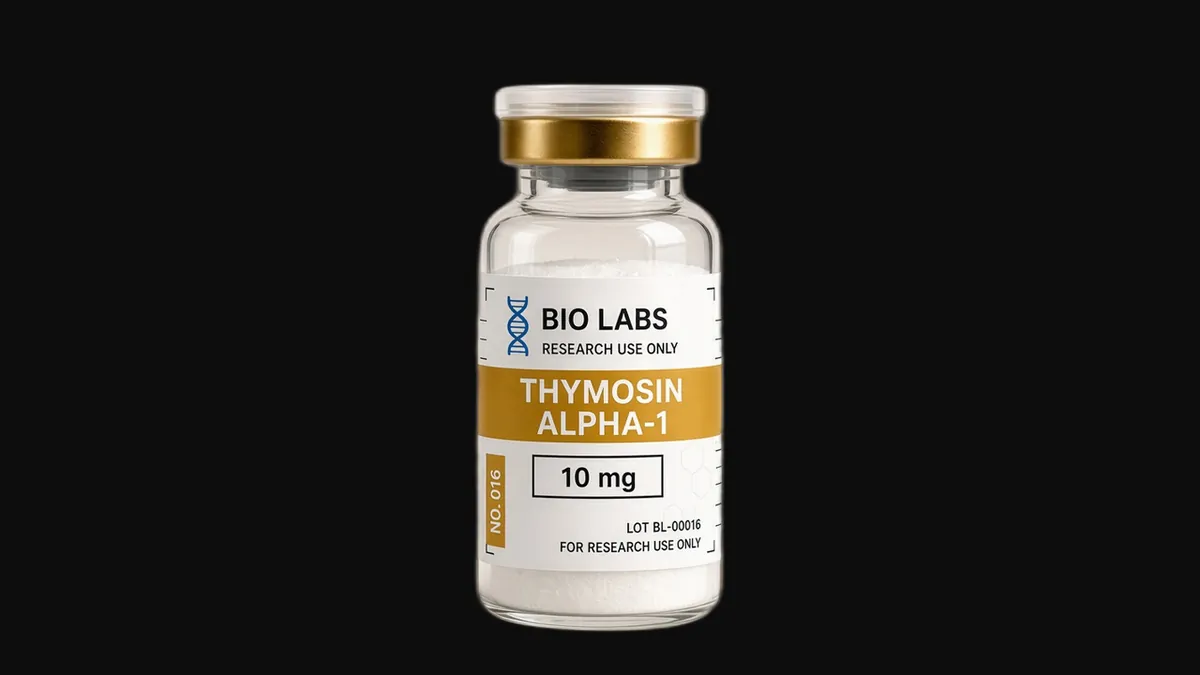 Catalog product pack image for Thymosin Alpha-1 Is the 28-Residue N-Acetyl Peptide, Not TB-500 — research use only